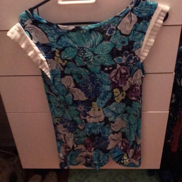 Flower Print Top - Picture 2 of 4
